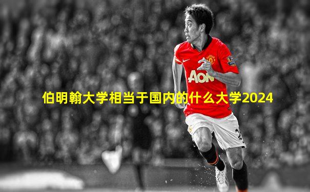 伯明翰大学相当于国内的什么大学2024