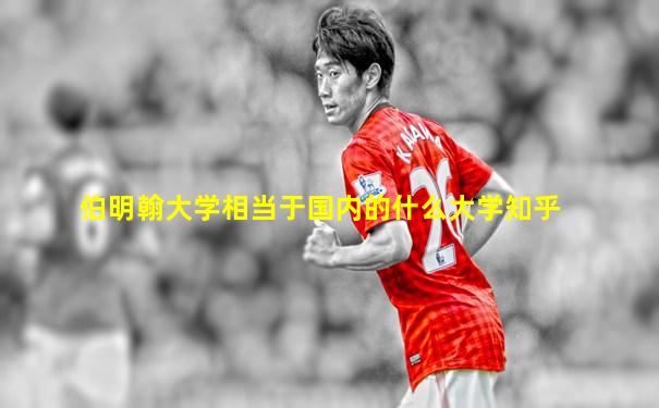 伯明翰大学相当于国内的什么大学知乎